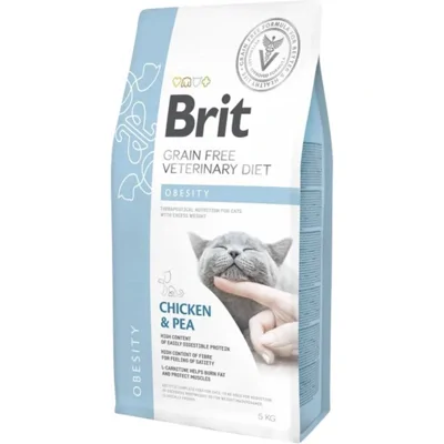 Brit Veterinary Diet Cat - Grain free - Obesity - 2 kg