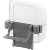 Duvo+ Eetbakje Kanarie - Grijs/Transparant - 8 x 4,5 x 6,5 cm product name