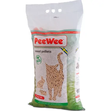 PeeWee Houtkorrels - 2 x 9 kg (2 x 14 liter)