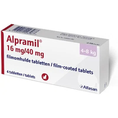 Alpramil Ontworming - Grote Kat - 4 tabletten