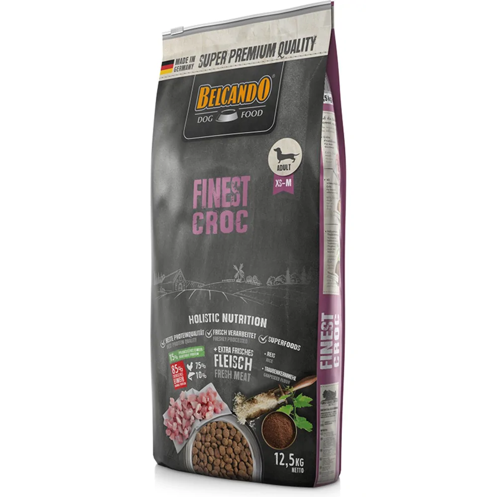 Belcando Finest Croc - Eend & Lever - 12,5 kg