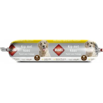 Rodi Worst Kip & Kaas 400 gr