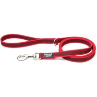 Julius K9 Antislip Lijn+Handvat Rood 1,8m