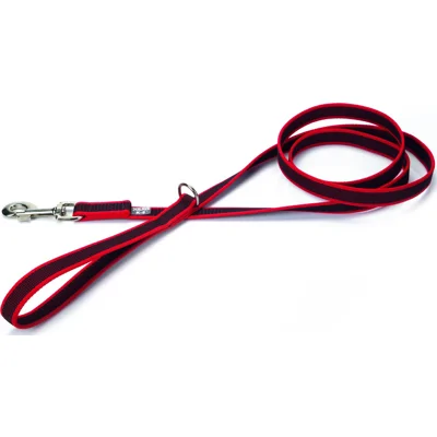 Julius K9 Antislip Lijn+Handvat Rood 1,8m