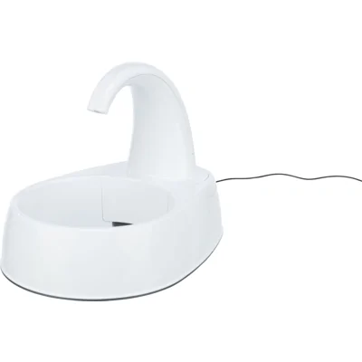 Trixie drinkfontein Curved Stream voor hond en kat (2,5 liter) Drinkfontein