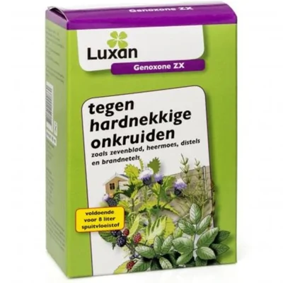 Genoxone Onkruidverdelger Tegen Ongedierte - Tegen hardnekkig onkruid - Goed voor 8 liter spuitvloeistof - Snelle werking