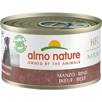 48x Almo Nature HFC Natural Hondenvoer Rundvlees 95 gr