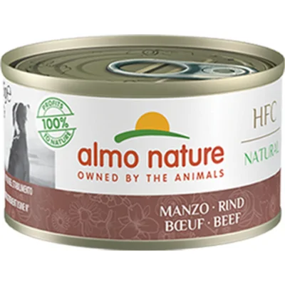 48x Almo Nature HFC Natural Hondenvoer Rundvlees 95 gr