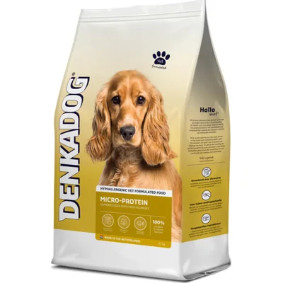 4x Denkadog Hondenvoer Micro Protein 2,5 kg