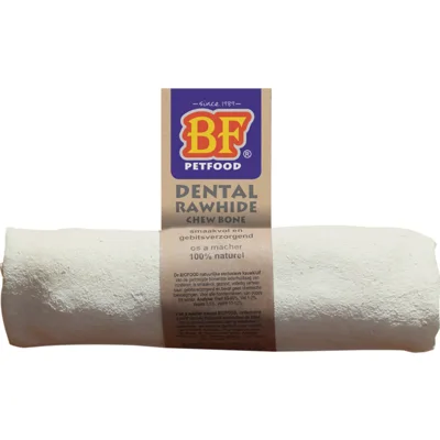 BF Petfood Dental Rol Rawhide Medium