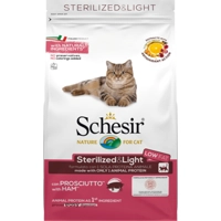 8x Schesir Kattenvoer Dry Sterilized Ham 400 gr