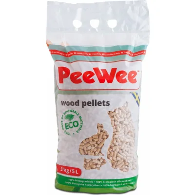 PeeWee Houtkorrels - 3 kg (5 liter)