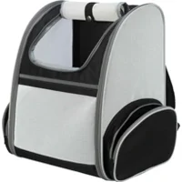 Trixie Rugtas Chloe - lichtgrijs/zwart Trixie Rugtas Chloe - lichtgrijs/zwart