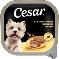 10x Cesar Hondenvoer Nat Classic Terrine Kip 300 gr