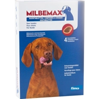Milbemax Grote Hond 4 Kauwtabletten