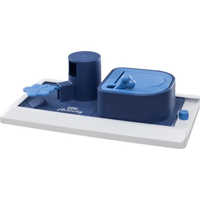 Trixie Dog activity poker box vario strate 1 stuk Donkerblauw|Wit|L