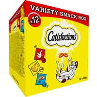 Catisfactions Megabox kattensnoep 12 x 60 g