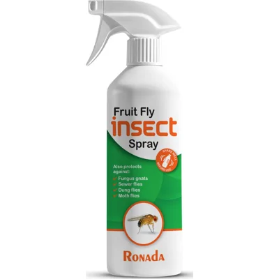 Ronada Spray Tegen Fruitvliegjes - Snelle werking - Krachtige formule - 100% Natuurlijk