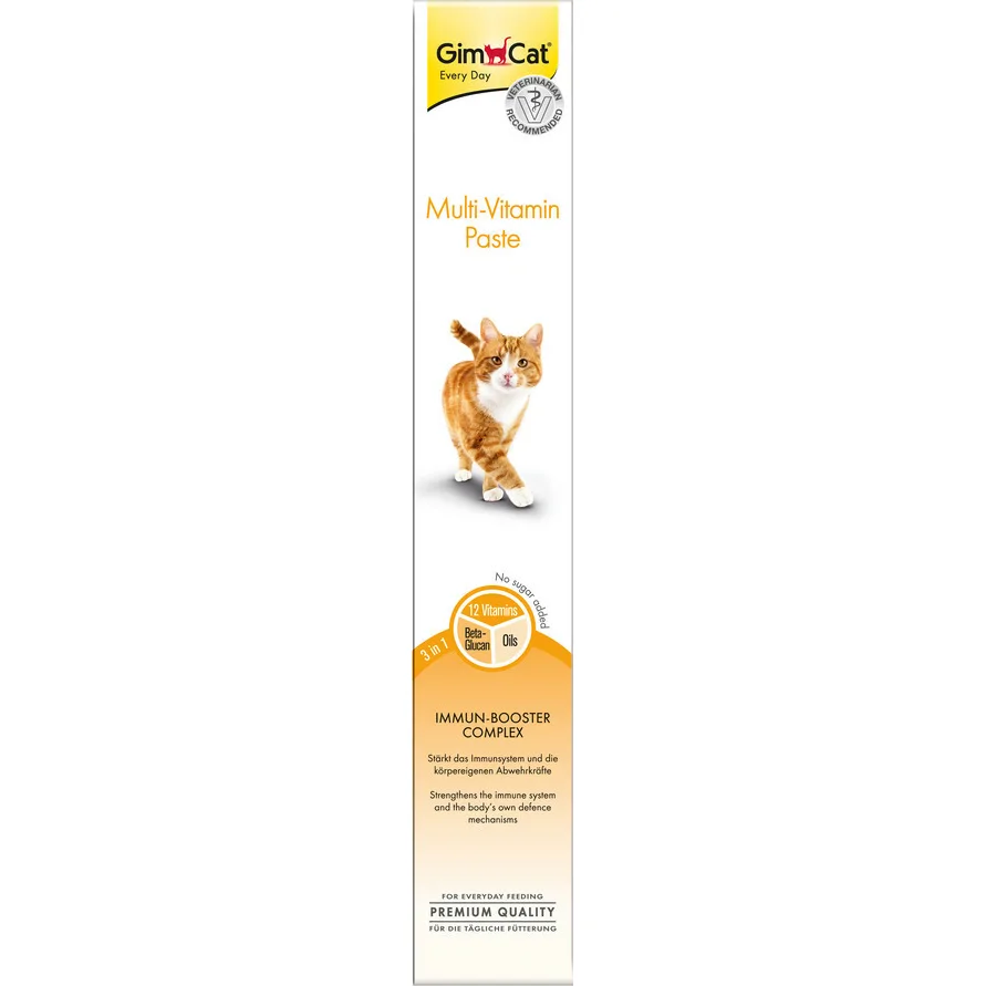 5x GimCat Multi-vitaminepasta 100 gr
