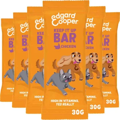 6x Edgard&Cooper Adult Bar Kip 30 gr