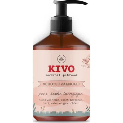 Kivo Schotse Zalmolie 500 ml