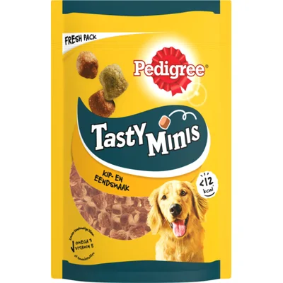 Pedigree Pedigree Hondensnacks Tasty Mini's Chewy Cubes 130 gr