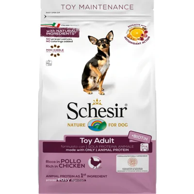 Schesir Hondenvoer Dry Toy Kip 800 gr