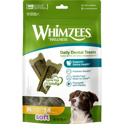 Whimzees Value Bag Soft M 14 stuks
