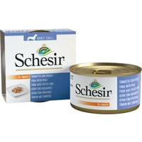14x Schesir Hondenvoer Tonijn Erwten in Saus 85 gr product name