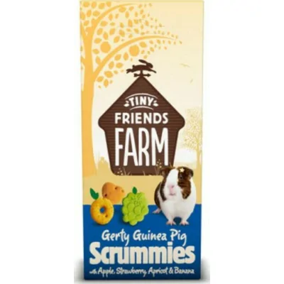 8x Tiny Friends Farm Gerty Guinea Pig Scrummies 120 gr