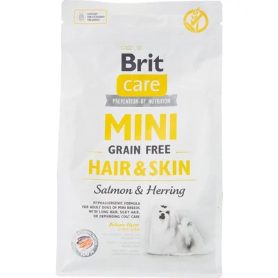 Brit Care Mini - Grain Free - Hair & Skin - 2 kg