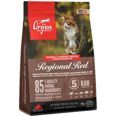 Orijen Regional Red Cat Whole Prey - 2 x 5,4 kg