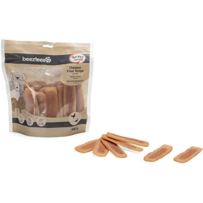 Beeztees Kipfilet Strips met Eend - 900 g