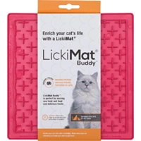 LickiMat Buddy Kat - Roze - 20 x 20 cm