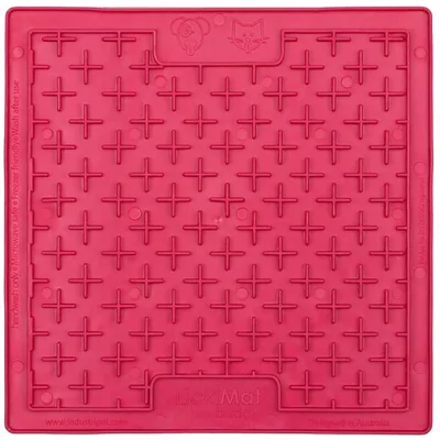 LickiMat Buddy Kat - Roze - 20 x 20 cm