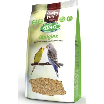 3x HobbyFirst King Grasparkieten 4 kg