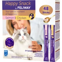 Feliway Happy Snack Kat Kip & Zalm 48x15 gr