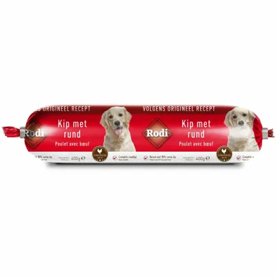 Rodi Worst Kip & Rund 400 gr