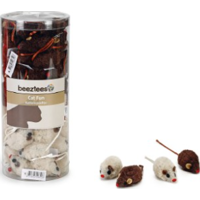 Beeztees pluche speelmuisje kattenspeelgoed