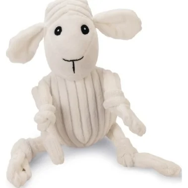 Beeztees Schaap Sheepi hondenspeelgoed ribstof