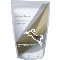 Trovet Hypoallergenic Treat HDT Eend hondensnacks - 250 gram (let op korte tht 20-8-2025)
