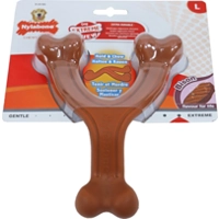 Nylabone Extreme Chew Wishbone nylon kauwspeelgoed hond (bizonsmaak) Large