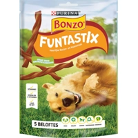 Purina Bonzo Funtastix hondensnacks met bacon- en kaassmaak (175 gr) 3 verpakkingen