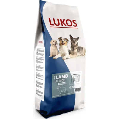 Lukos Adult met eend - premium hondenvoer 3 kg