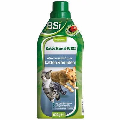 Anti Honden En Katten Korrels Tegen Katten - 100% Natuurlijk - Werkt direct - Handige strooibus
