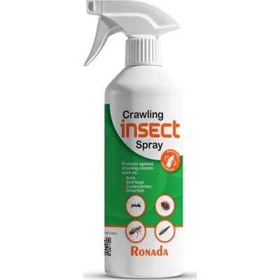 Ronada Spray Tegen Kruipende Insecten - Krachtige formule - Lange werking - Vrij van gif