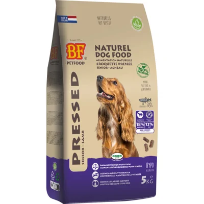 BF Petfood Geperst Hondenvoer Senior 5 kg