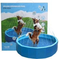 Coolpets Splash Sprinkler Pool 120 x 30 cm