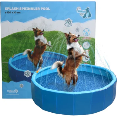 Coolpets Splash Sprinkler Pool 120 x 30 cm