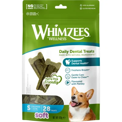 Whimzees Value Bag Soft S 28 stuks
